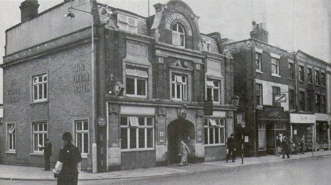 The Fleece Hotel In Colchester on Head Street
